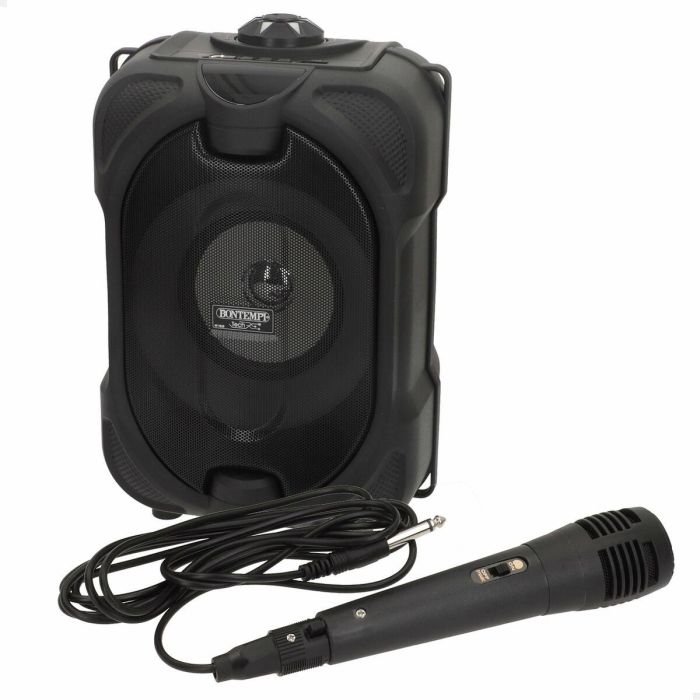Altavoz con Micrófono Karaoke Bontempi 4 Unidades 6 Altavoz con Micrófono Karaoke Bontempi 4 Unidades 6