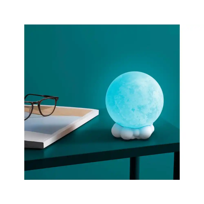 Wondee Altavoz Inalámbrico Lune Lumineuse 5W Batería Cable Luz Blanca Multicolor 180 Lm 6