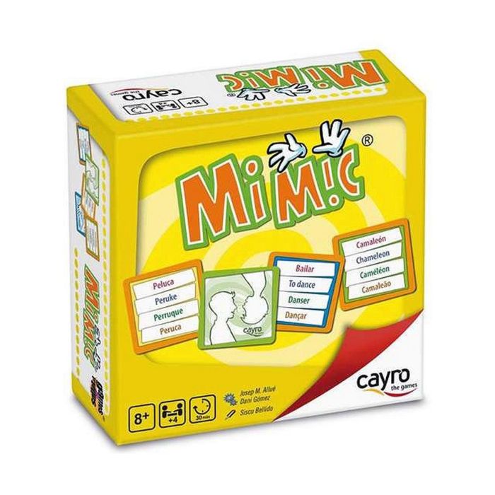 Cayro Juego Mi Mic Riesgo, Mímica y Frases Disparatadas para 8 años, 2 jugadores, Multilingüe 7 Cayro Juego Mi Mic Riesgo, Mímica y Frases Disparatadas para 8 años, 2 jugadores, Multilingüe 7