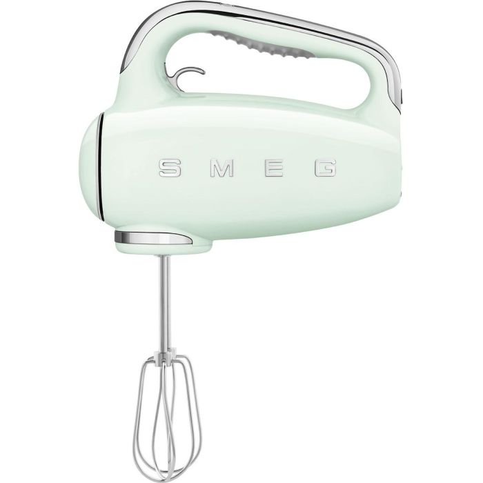 Smeg HMF01PGEU Batidora de Mano Verde - Varillas para Montar y Amasar - 9 Velocidades y Función Turbo 0 Smeg HMF01PGEU Batidora de Mano Verde - Varillas para Montar y Amasar - 9 Velocidades y Función Turbo 0