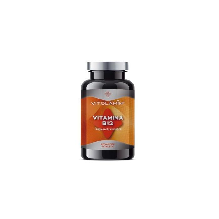 VITOLAMIN Vitamina B12 100 mcg 365 Comprimidos. Metabolismo energético, sistema inmune y vegano.