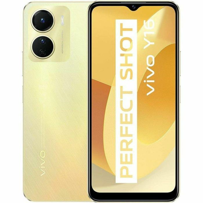Smartphone Vivo Vivo Y16 6,35" Dorado 4 GB RAM 6,5" 1 TB 128 GB 0 Smartphone Vivo Vivo Y16 6,35" Dorado 4 GB RAM 6,5" 1 TB 128 GB 0
