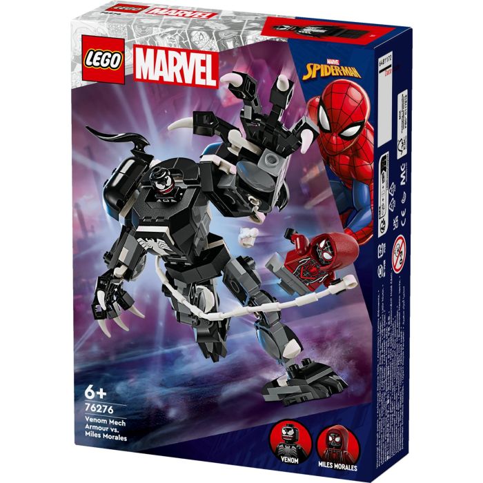 LEGO 76276 Marvel Armadura robótica de Venom contra Miles Morales, juguete de construcción con minifiguras 9 LEGO 76276 Marvel Armadura robótica de Venom contra Miles Morales, juguete de construcción con minifiguras 9