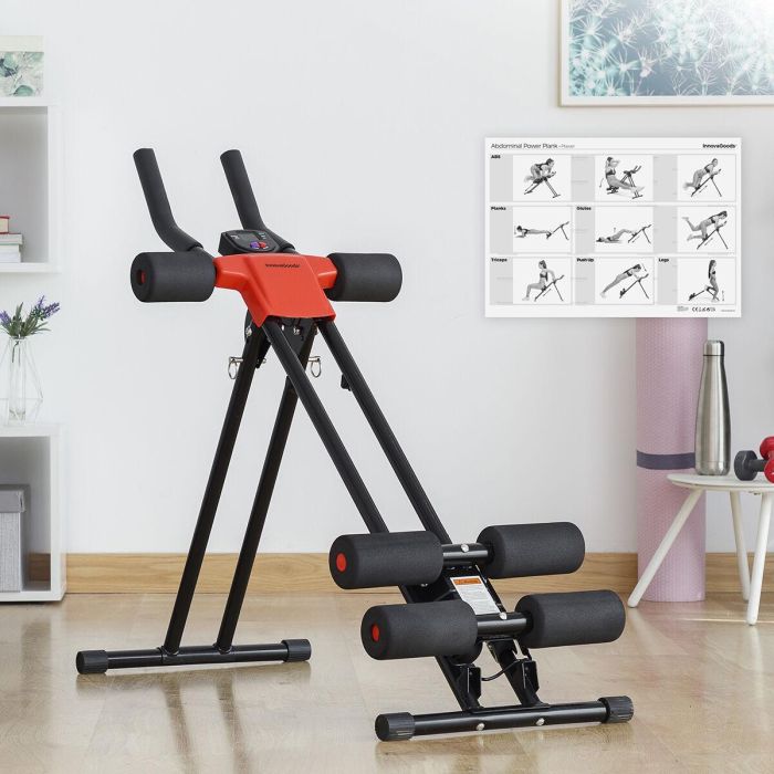 Máquina de Abdominales Plegable con Guía de Ejercicios Plawer InnovaGoods 4 Máquina de Abdominales Plegable con Guía de Ejercicios Plawer InnovaGoods 4