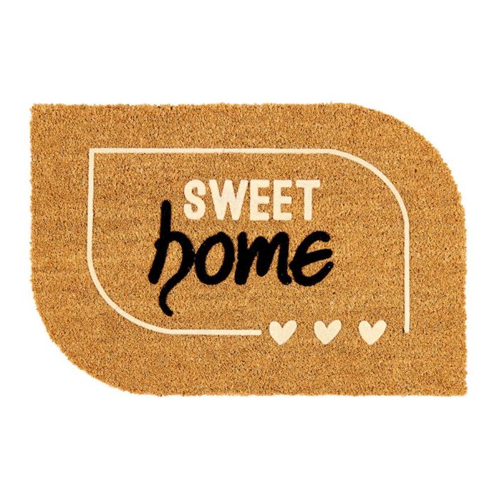 Tarres Felpudo 100% Coco Floqueado Diseño Sweet Home 60 x 40 cm