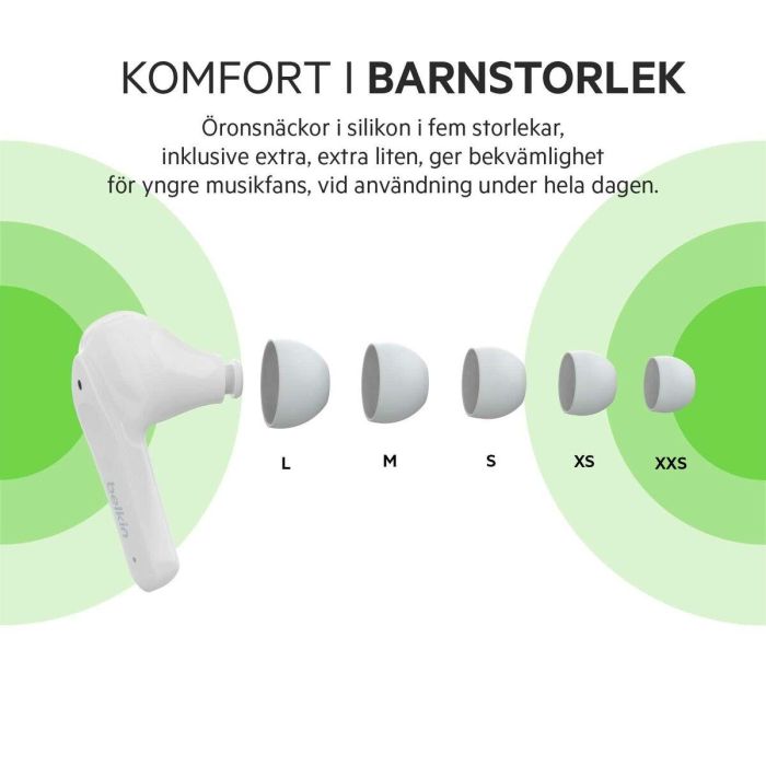 Auriculares Belkin PAC003BTWH Blanco 4