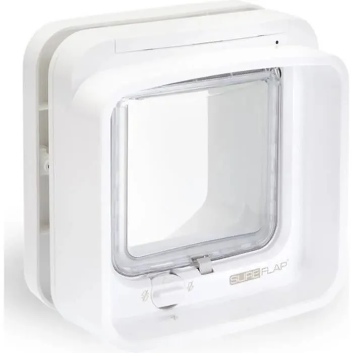 Sureflap DualScan Chatiere con Chip Electrónico Blanco para Varios Animales y Control de Acceso 0 Sureflap DualScan Chatiere con Chip Electrónico Blanco para Varios Animales y Control de Acceso 0