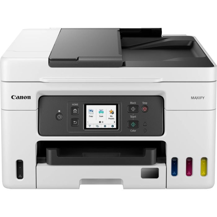 Multifunción Recargable Canon MAXIFY GX4050 MegaTank WiFi/ Fax/ Dúplex/ Blanca Multifunción Recargable Canon MAXIFY GX4050 MegaTank WiFi/ Fax/ Dúplex/ Blanca
