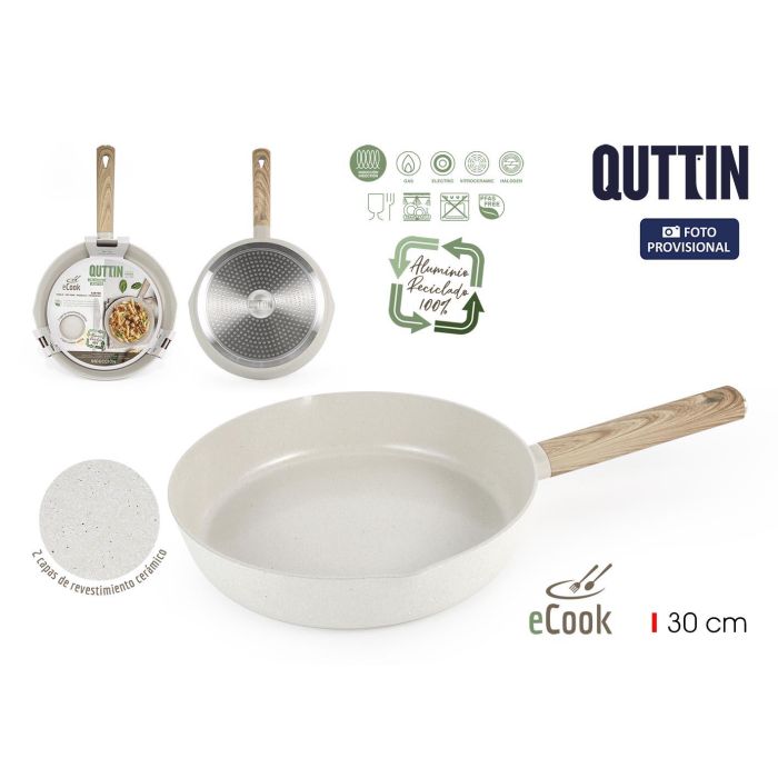 Sartén Ecook Quttin 30 cm (6 Unidades) Sartén Ecook Quttin 30 cm (6 Unidades)