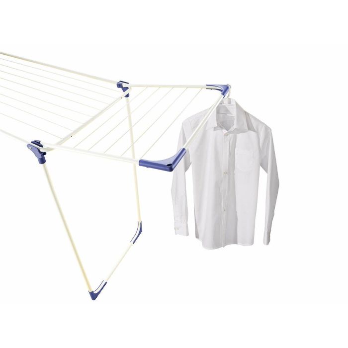 Leifheit Secadora de Ropa Independiente CLASSIC Solid 180 - 18 m de tendido, para 1-2 cargas, plegable y 4 colgadores 1