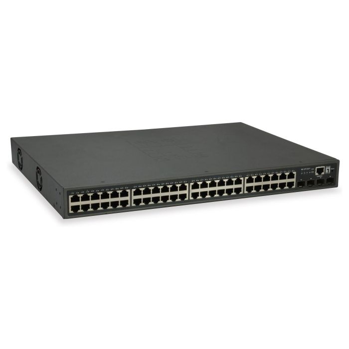 Level One GTP-5271 Switch Gestionado L3 48 Puertos Gigabit Ethernet PoE+ 4 Puertos 10G SFP+ Montaje en Rack 400W 0 Level One GTP-5271 Switch Gestionado L3 48 Puertos Gigabit Ethernet PoE+ 4 Puertos 10G SFP+ Montaje en Rack 400W 0