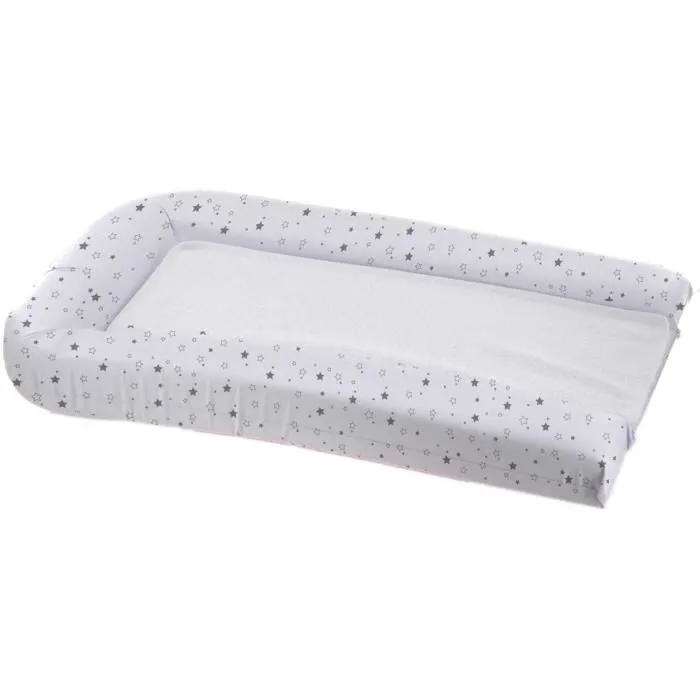 Domiva Cambiador PVC con 2 Esponjas Removibles - Blanco Estrellas 1