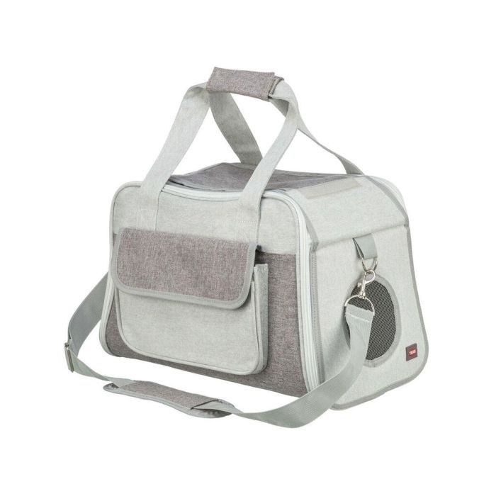 Bolso para Mascotas Trixie Gris 25 × 27 × 42 CM 8 Bolso para Mascotas Trixie Gris 25 × 27 × 42 CM 8