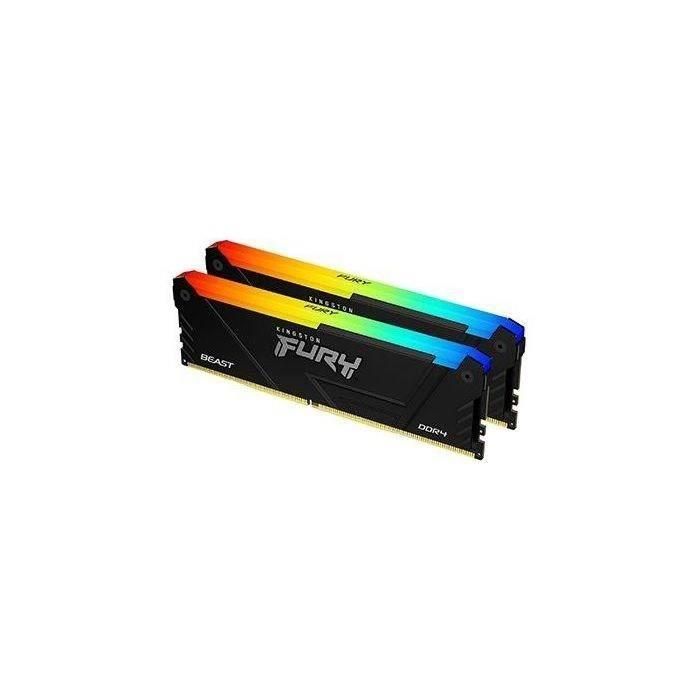 Kingston Technology FURY Beast RGB módulo de memoria 32 GB 2 x 16 GB DDR4 3200 MHz