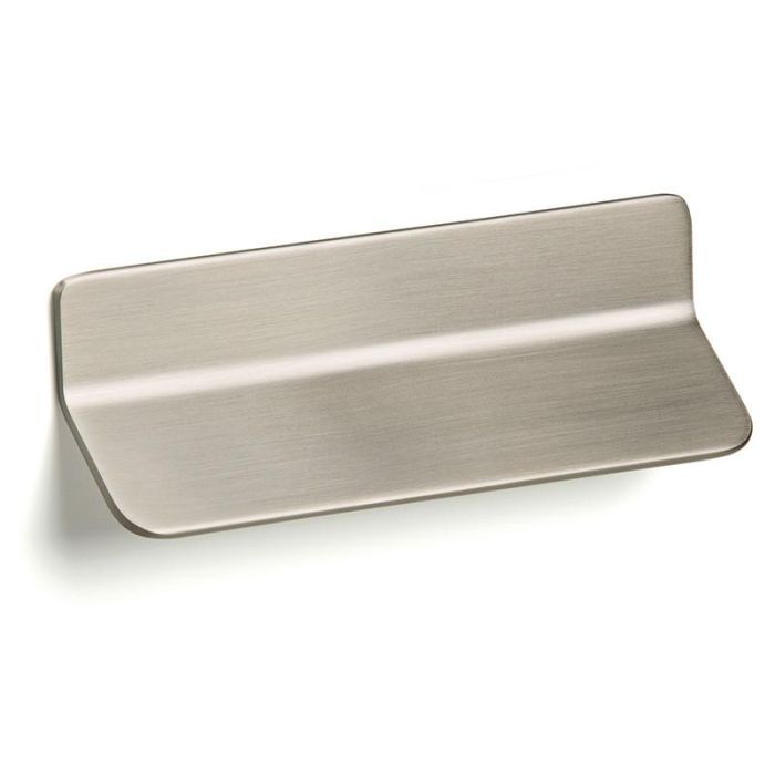 VIEFE Tirador Modelo Thin de Zamak, Distancia Entre Centros 160mm, Acabado Níquel Cepillado para Muebles y Armarios 1