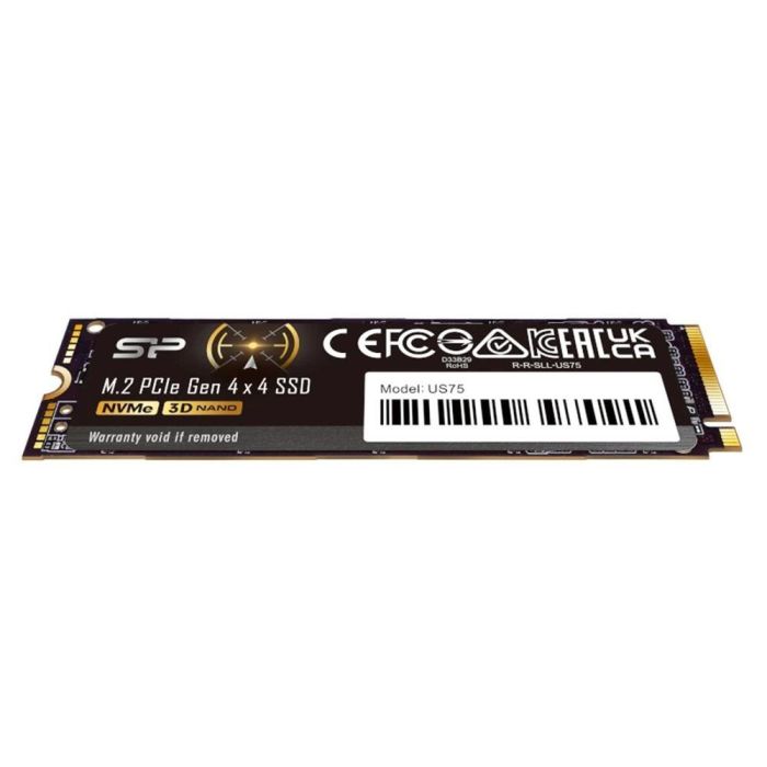 Silicon Power SP02KGBP44US7505 Disco Duro Interno SSD 2TB NVMe PCIe Gen4x4 hasta 7000MB/s Lectura M.2 2280 1