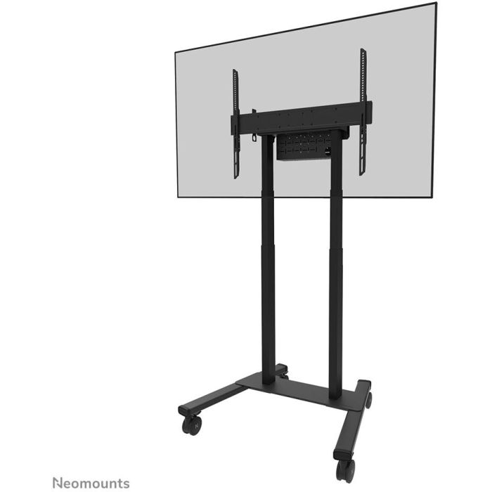 Neomounts FL55-875BL1 Soporte de Suelo Motorizado para Pantallas de 55-100" TÜV, Ajuste Eléctrico de Altura, Negro