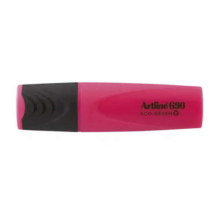 Artline EK-690 Eco Green Rotulador Fluorescente con Punta Biselada 1-4 mm, Color Rosa Artline EK-690 Eco Green Rotulador Fluorescente con Punta Biselada 1-4 mm, Color Rosa