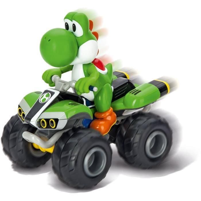 Carrera Nintendo Mario Kart Yoshi Control remoto Quad Car 1