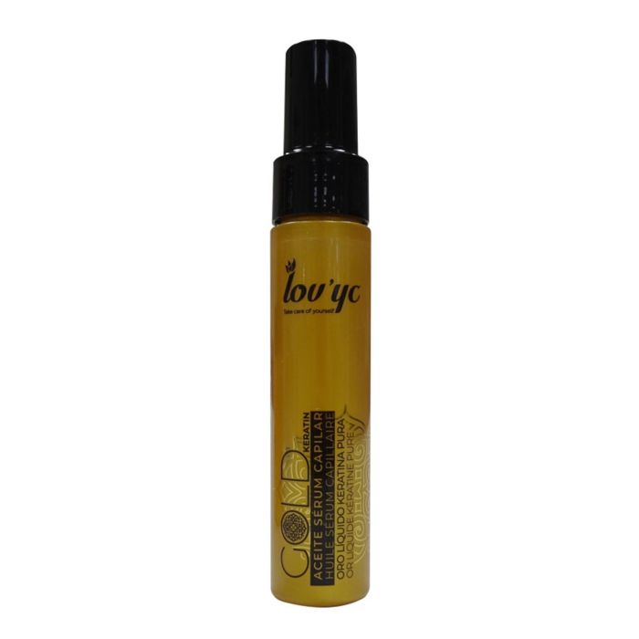 Lovyc Gold aceite-serum capilar keratina pura oro liquido 60 ml Lovyc Gold aceite-serum capilar keratina pura oro liquido 60 ml