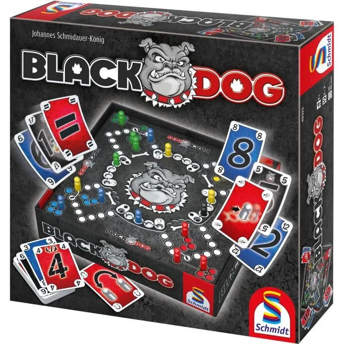 Schmidt Spiele SCH4001504493233 Black Dog 2 Schmidt Spiele SCH4001504493233 Black Dog 2