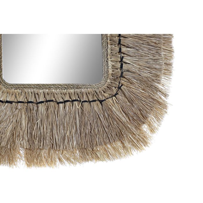 Espejo de pared DKD Home Decor Natural Bali 50 x 2 x 60 cm 2