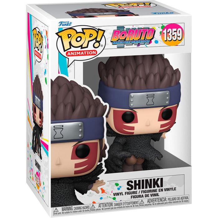 Funko 61388 Pop! Figura de Vinilo Shinki - Boruto: Naruto Next Generations con Arena de Hierro, 11,9 cm 1 Funko 61388 Pop! Figura de Vinilo Shinki - Boruto: Naruto Next Generations con Arena de Hierro, 11,9 cm 1