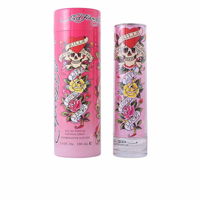 Ed Hardy Ed Hardy Woman Eau de Parfum Vaporizador para Mujer 100 ml Ed Hardy Ed Hardy Woman Eau de Parfum Vaporizador para Mujer 100 ml