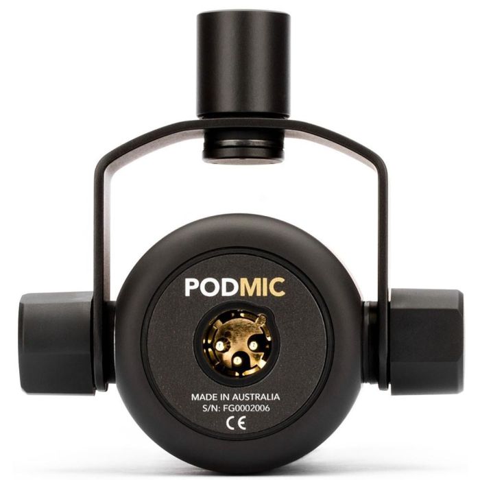 Rode 400400055 Podmic Micrófono Dinámico Cardioide XLR Negro para Streaming, Studio y PC 1 Rode 400400055 Podmic Micrófono Dinámico Cardioide XLR Negro para Streaming, Studio y PC 1