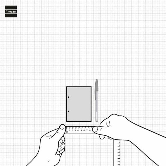 Calendario de Sobremesa Finocam 8,5 x 12 cm 2025 1