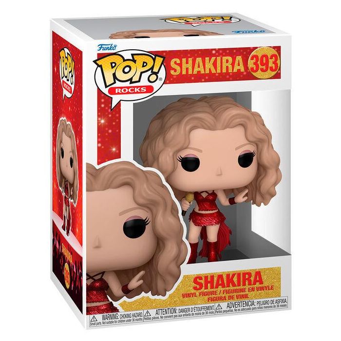 Funko Pop Estrellas de la Música Shakira - Figura de vinilo de 9 cm 1