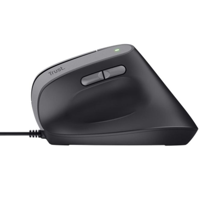 Trust Ratón Ergonómico Vertical Bayo II con Cable, 800-2400 DPI, Negro 3 Trust Ratón Ergonómico Vertical Bayo II con Cable, 800-2400 DPI, Negro 3