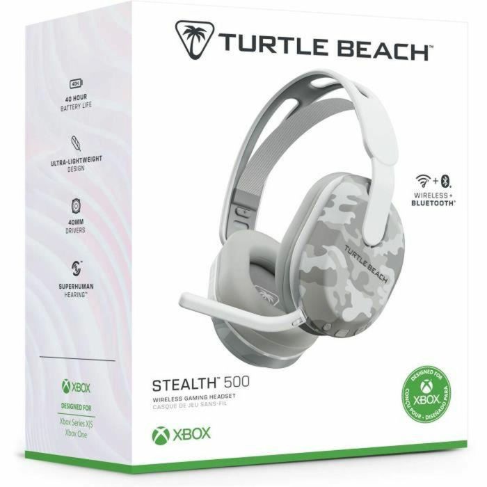 Turtle Beach TBS-2103-95 Auriculares Inalámbricos para Juegos Stealth 500 XB Camuflaje Ártico 14