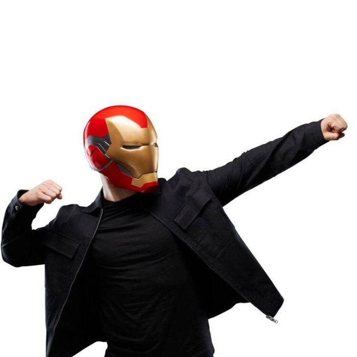 Hasbro HASF90165L0 Casco electrónico Iron Man Marvel Legends con efectos de luz coleccionable premium para adultos 3 Hasbro HASF90165L0 Casco electrónico Iron Man Marvel Legends con efectos de luz coleccionable premium para adultos 3