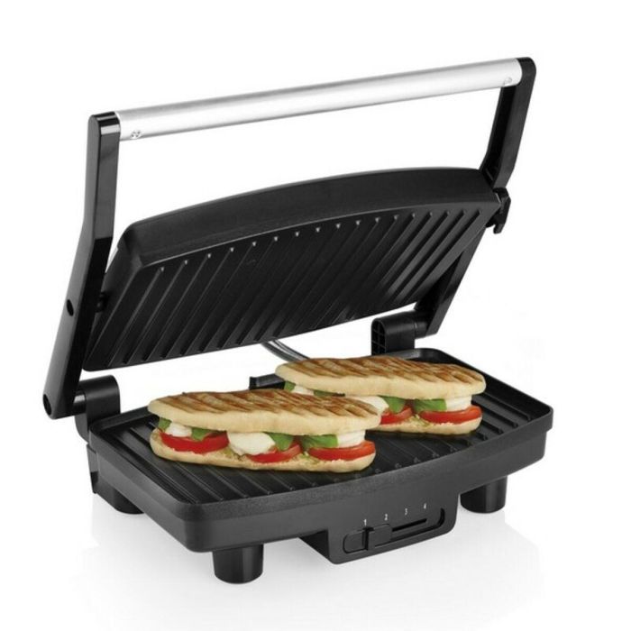 Grill de contacto Tristar GR-2856 1000W Negro Acero 28 x 19 cm 13