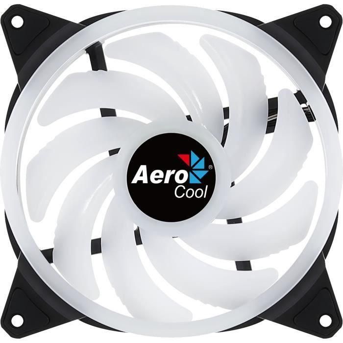 Aerocool ACF4-DU10217.11 Ventilador para Caja PC Duo 14 ARGB 140mm, 1000 RPM, 23.2 dBA, 49.5 CFM 2