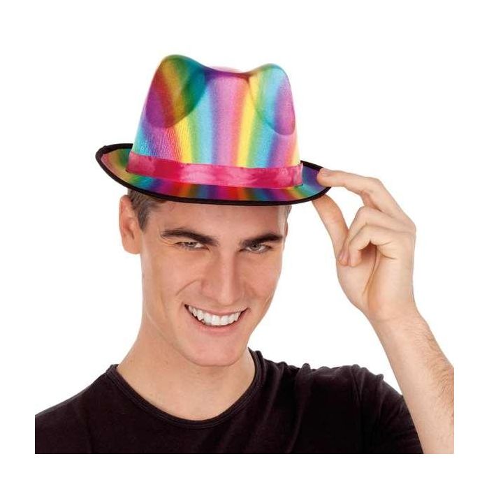 My Other Me Sombrero Ganster Multicolor 100% Poliéster para Adulto 0 My Other Me Sombrero Ganster Multicolor 100% Poliéster para Adulto 0