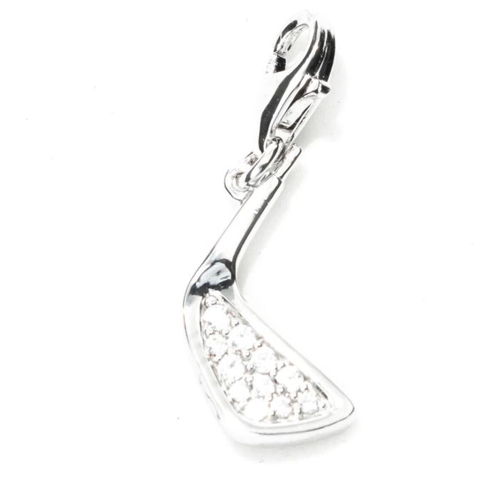 Abalorio Mujer Xenox CHARM_GOLF2 Plateado 1 cm