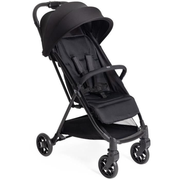 CHICCO - Cochecito urbano - Urbino - 4 ruedas - Negro CHICCO - Cochecito urbano - Urbino - 4 ruedas - Negro