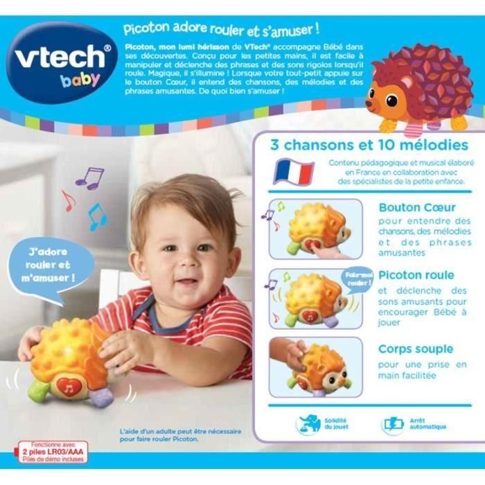 VTECH BABY - Picoton, mi erizo Lumi 3