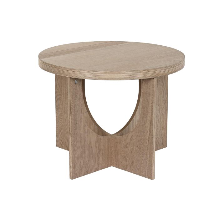 DKD Home Decor Mesita Auxiliar Scandi Natural 50 x 38 x 50 cm 3 DKD Home Decor Mesita Auxiliar Scandi Natural 50 x 38 x 50 cm 3