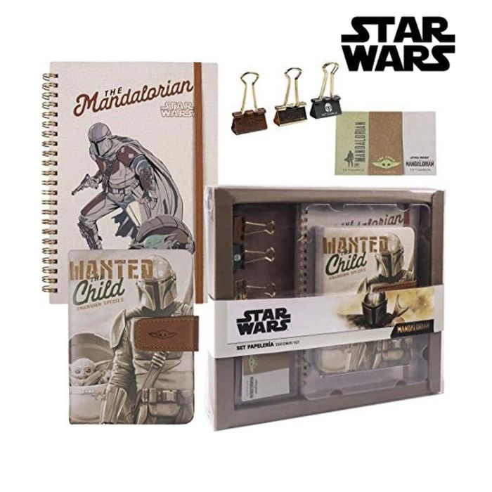 Set de papelería the mandalorian the child 13