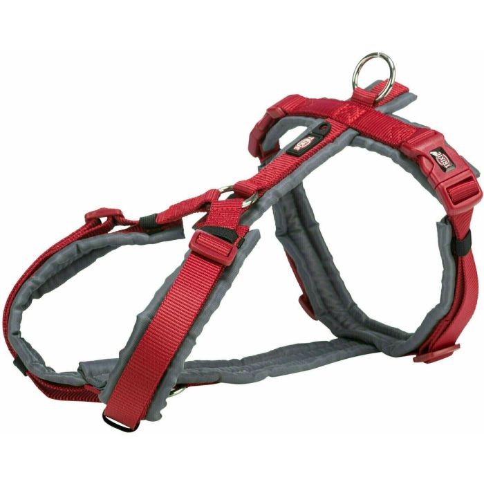 Arnés para Perro Trixie Premium Trekking Rojo Grafito S 10