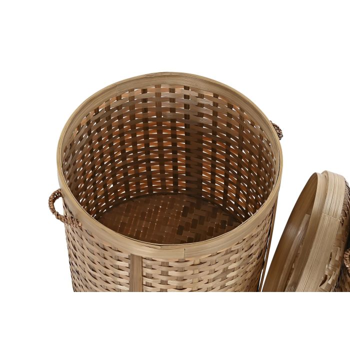 Cesta Balines DKD Home Decor Natural 31 x 44 x 31 cm Set de 3 2