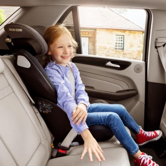 MAXI-COSI Silla de coche Kore Grupo 2/3 i-Size - Isofix - De 3, 5 a 12 años - Authentic Black