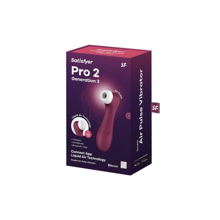 Succionador de Clítoris Satisfyer PRO 2 GENERATION 3 Rojo 1 Succionador de Clítoris Satisfyer PRO 2 GENERATION 3 Rojo 1