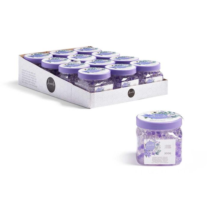 Ambientador Bolas Gel Lavanda 300 Gr Acorde 8CM (12 Unidades) 2 Ambientador Bolas Gel Lavanda 300 Gr Acorde 8CM (12 Unidades) 2