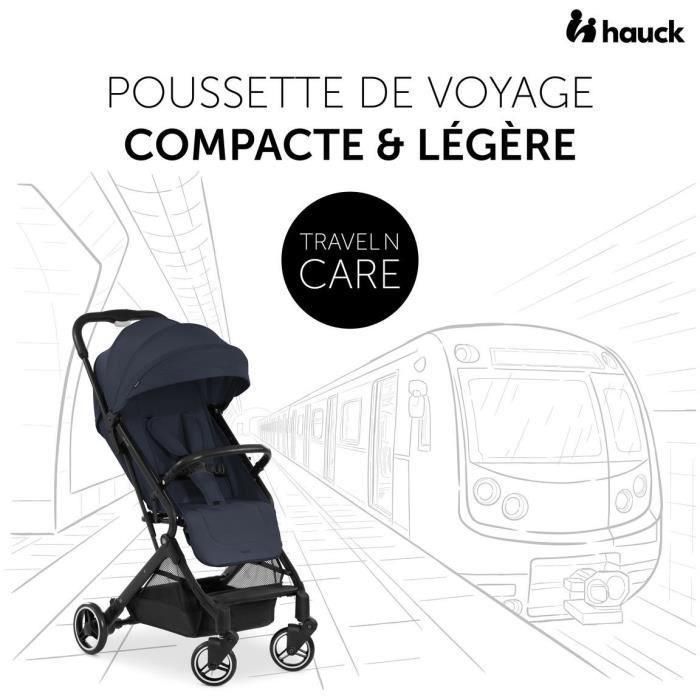Hauck HAU4007923160169 Cochecito Compacto Travel N Care 4 Ruedas Plegado con una Mano Azul 1 Hauck HAU4007923160169 Cochecito Compacto Travel N Care 4 Ruedas Plegado con una Mano Azul 1