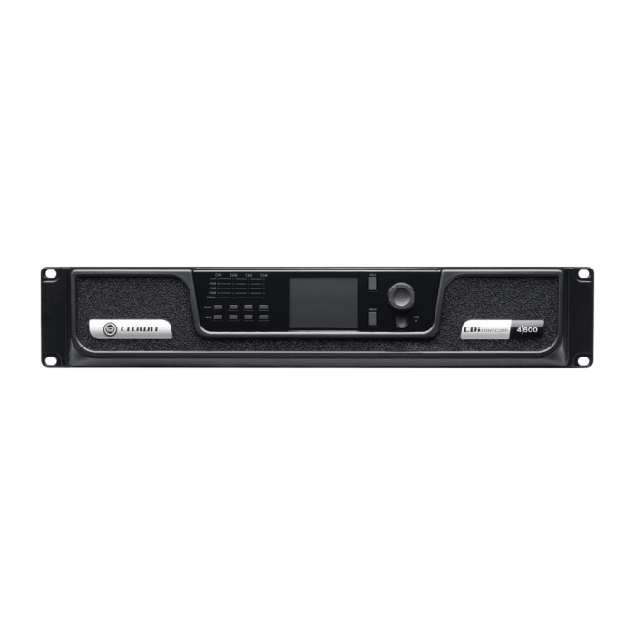 Entrada Analógica, 4 Canales, 600W Por Canal De Salida 8