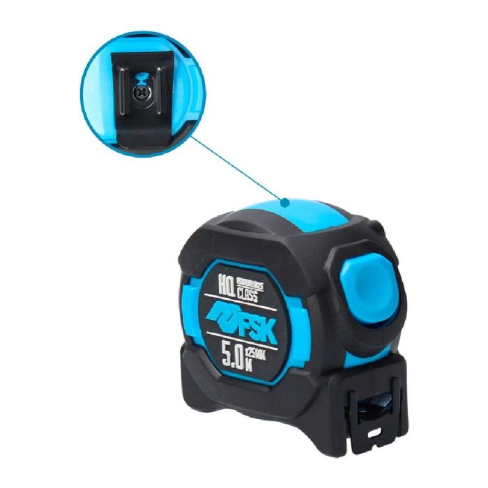 Flexómetro Ferrestock HQ 5 m x 25 mm Nylon 3 Flexómetro Ferrestock HQ 5 m x 25 mm Nylon 3